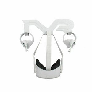VR Wall Mount Headset and Controllers Holder for Oculus quest 2, 1, HTC VIVE